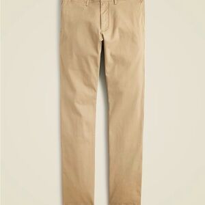 J.Crew 484 Slim Fit stretch chino pant in khaki color  32-32
